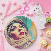 Astronaut Abstract Space Paper Borden Papieren Bordje (Feest)