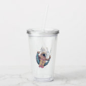 Astronaut Acryl Drinkbeker (Achterkant)