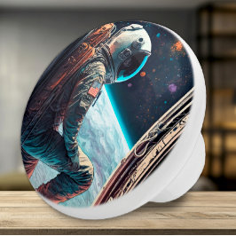 Astronaut Adventure Keramische Knop