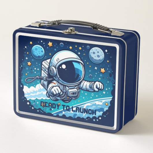 Astronaut Adventure Lunchbox (Voorkant)