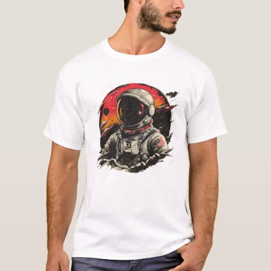 Astronaut Adventure - Verken de Kosmos T-shirt (Voorkant)
