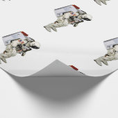 Astronaut afbeelding voor Glossy-Wrapping-Paper Cadeaupapier (Hoek)