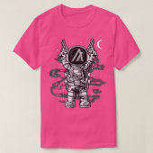 Astronaut Algorand Coin ALGO naar de maan Crypto n T-shirt (Design voorkant)