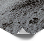 Astronaut and American Flag Apollo Moon Mission Poster (Hoek)