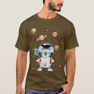 Astronaut Animal Space Astronomy Planets Australië T-shirt
