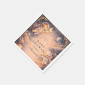 Astronaut Animals Space Baby Shower Servet (Hoek)