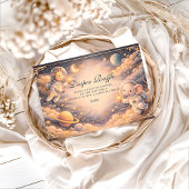 Astronaut Animals Space Diapper Raffle Informatiekaartje