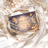 Astronaut Animals Space Diapper Raffle Informatiekaartje