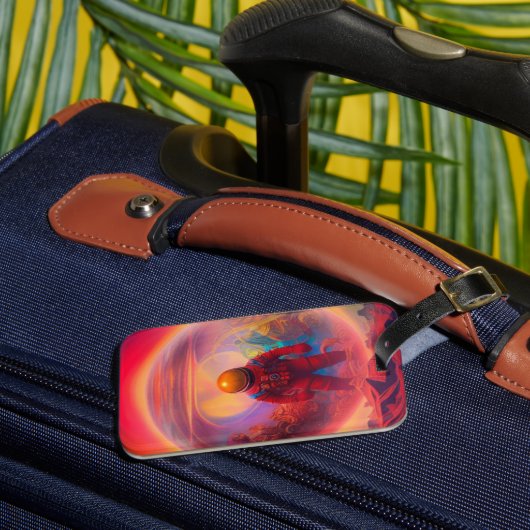 Astronaut Art Bagagelabel (Voorkant Insitu 3)