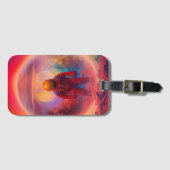 Astronaut Art Bagagelabel (Voorkant (horizontaal))