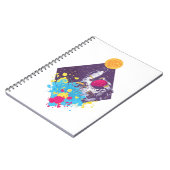 Astronaut Art Notitieboek (Linkerzijde)