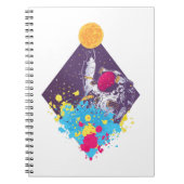 Astronaut Art Notitieboek (Voorkant)