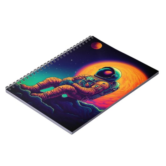 Astronaut Art Notitieboek (Linkerzijde)