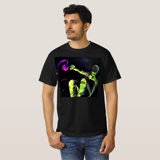 Astronaut Art Shirt (Voorkant volledig)