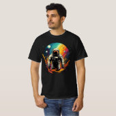 Astronaut ArtColor 01 T-shirt (Voorkant volledig)