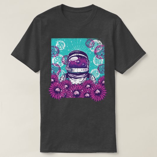 Astronaut Astral Cosmic Design T-shirt (Design voorkant)