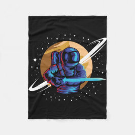 Astronaut Astro Knight Fleece Deken