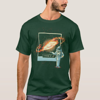 Astronaut Astrofotografie van het heelal door Tob T-shirt