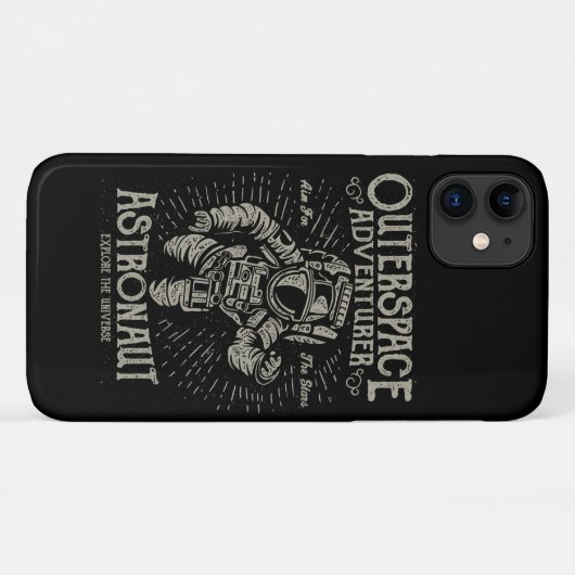 Astronaut Astronaut Astronaut avontuurlijk voor de Case-Mate iPhone Case (Achterkant (horizontaal))