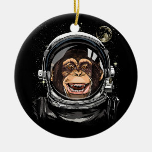 Astronaut Astronaut Wilde dierentuin Keramisch Ornament