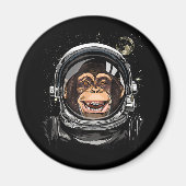 Astronaut Astronaut Wilde dierentuin Magneet (Voorkant)