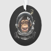 Astronaut Astronaut Wilde dierentuin Ornament (voorkant)