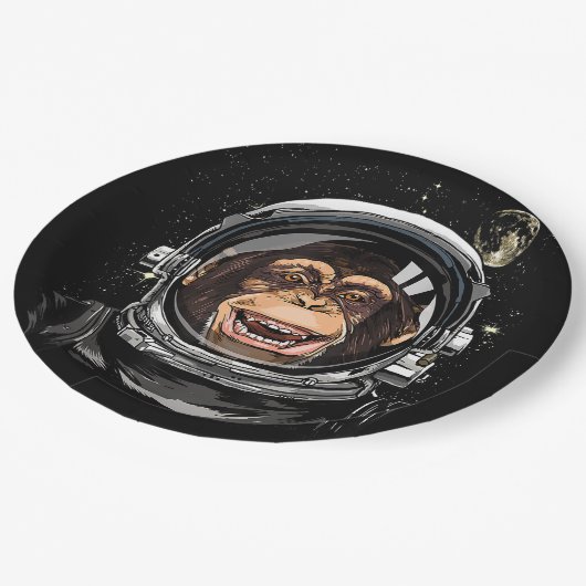 Astronaut Astronaut Wilde dierentuin Papieren Bordje (Gekanteld)