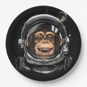 Astronaut Astronaut Wilde dierentuin Papieren Bordje (Voorkant)