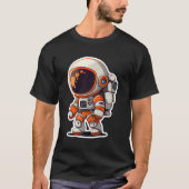 Astronaut Astronomy Space Explorers Wetenschappers T-shirt (Voorkant)
