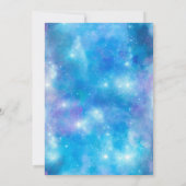 Astronaut Baby Boy 1st Birthday Kaart (Achterkant)