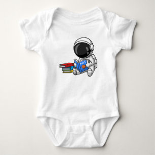 Astronaut baby lezen! romper