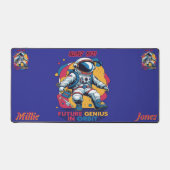 Astronaut Back-to-School "Future Genius in Orbit" Bureaumat (Voorkant)