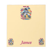 Astronaut Back-to-School "Future Genius in Orbit" Notitieblok (Voorkant)