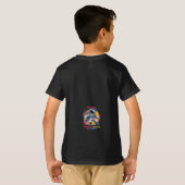 Astronaut Back-to-School "Future Genius in Orbit" T-shirt (Achterkant volledig)