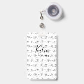 Astronaut Badge (Voorzijde met uittrekbare clip)