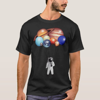 Astronaut Balloons T-shirt