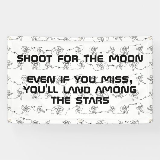 Astronaut Banner (Horizontaal)
