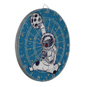 Astronaut Basketball Dartbord (Voorkant Links)