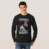 Astronaut Basketball T-shirt (Voorkant volledig)