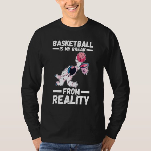 Astronaut Basketball T-shirt (Voorkant)