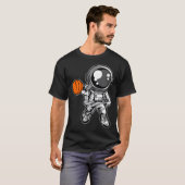 Astronaut Basketball T-shirt (Voorkant volledig)