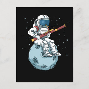 Astronaut Bassoon Bassonist Bassonist Basson Briefkaart
