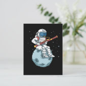 Astronaut Bassoon Bassonist Bassonist Basson Briefkaart (Staand voorkant)