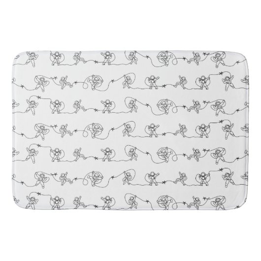 Astronaut Bath Mat (Voorkant)