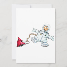 astronaut bedankkaart
