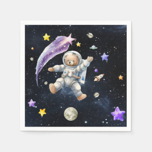 Astronaut Beer Napkins  partij met een ruimtethema Servet