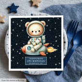 Astronaut Beer servetten voor Little Boy Birthday