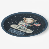 Astronaut Beer Verjaardag Bord voor Little Boy (Gekanteld)