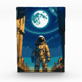 Astronaut Beneath the Celestial Gate Fotoblokken (Voorkant)