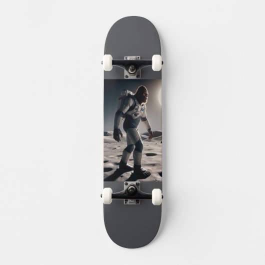 Astronaut Bigfoot Persoonlijk Skateboard (Voorkant)